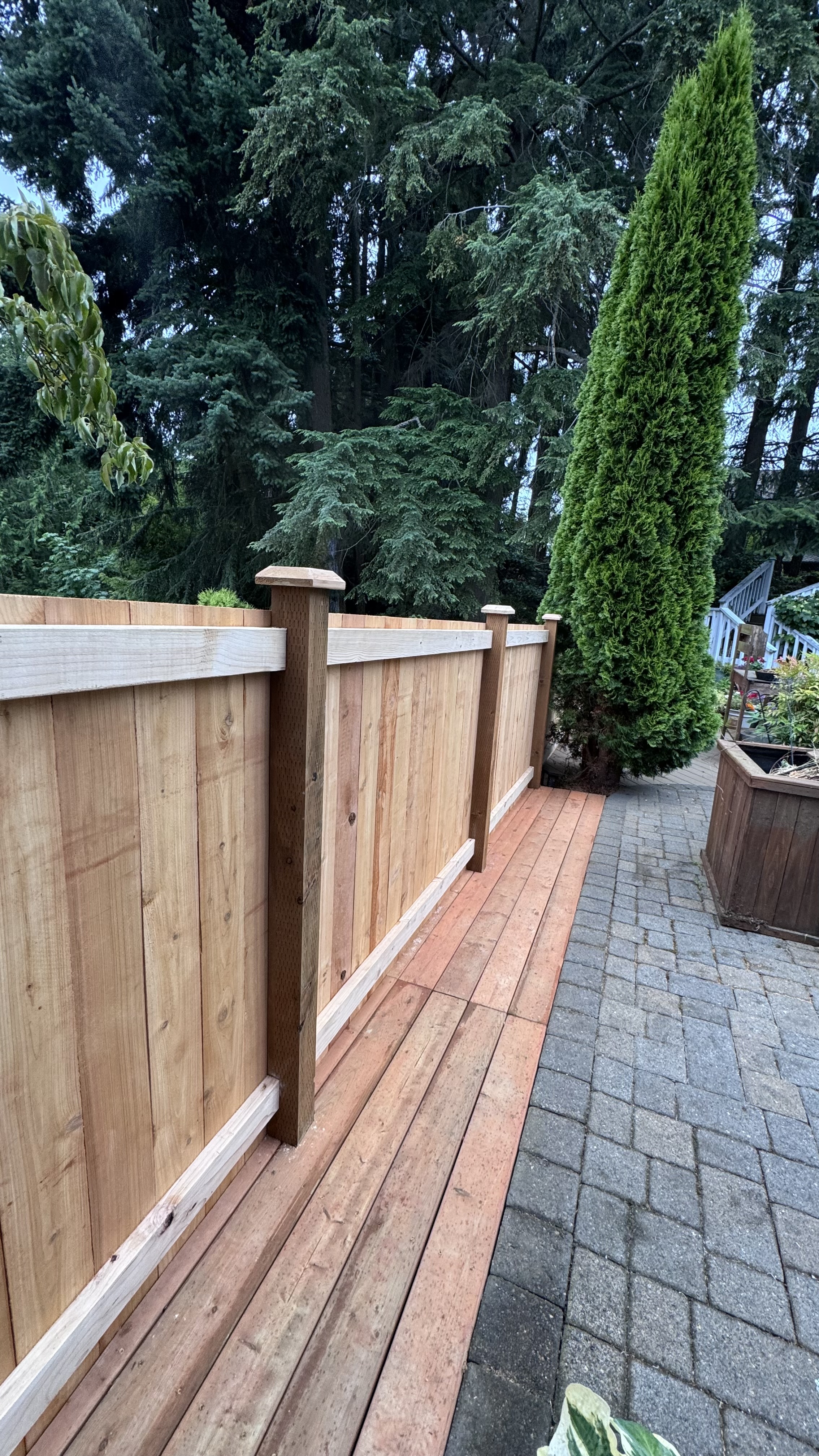 Edmonds Fence Demolition & Installation detail 2