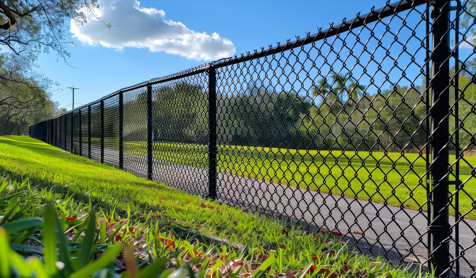 Chain link fence service for secure residential boundaries